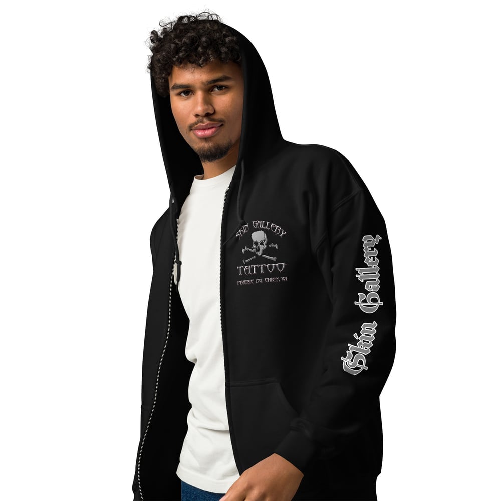 Skin Gallery Brand Unisex heavy blend zip hoodie