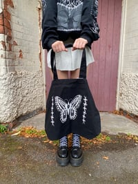 Image 1 of Lovers Butterfly Tote ~ Black 👁🦋