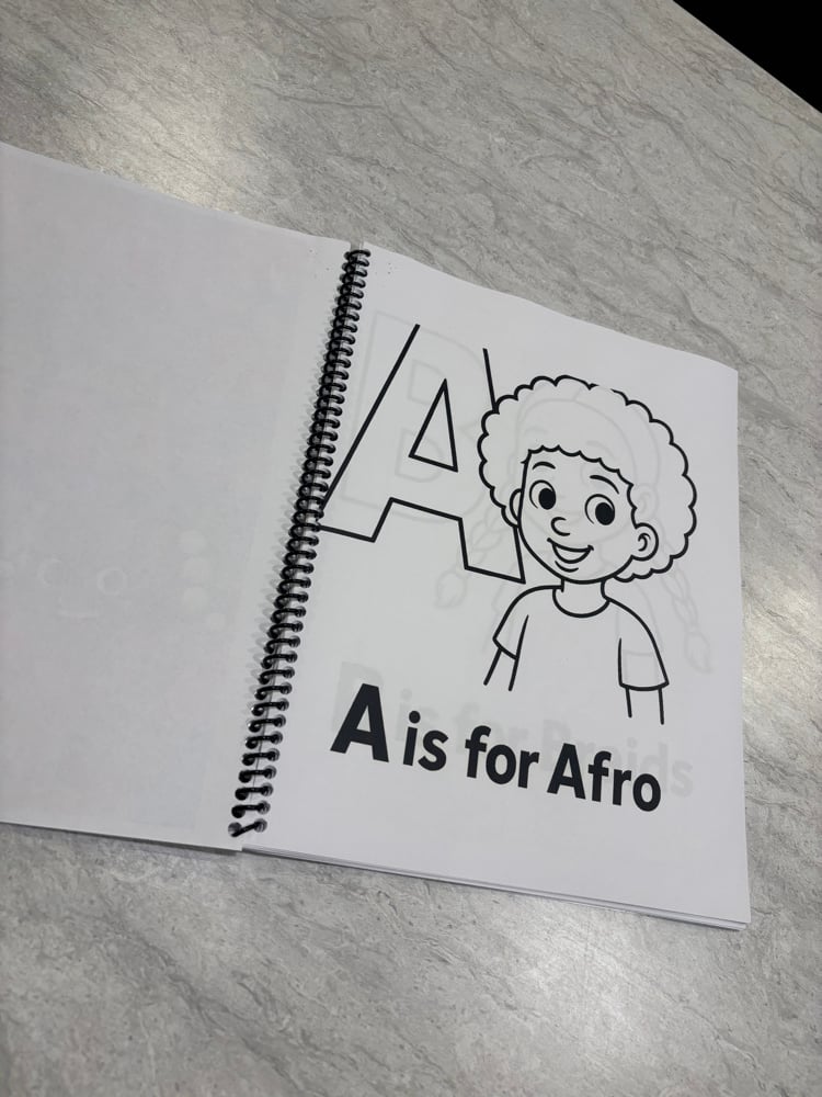 Image of Slayyy Kids 💕✨ ABC Learning Coloring Book 📚