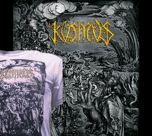 Image of KOSMOS - DIGIPACK (100 handnumbered copies)+SHIRT (GOLD LOGO)