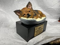 Image 8 of Custom Engraved Chihuahua Pet Urn Handpainted To Your Photos