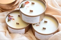 Image 2 of Gardenia & Rose Soy Candle 