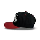 Image 3 of Worthy Script 5-Panel Snapback Hat