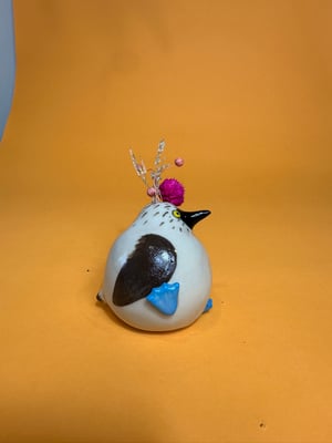 Image of Blue Footed Booby Bud Vase