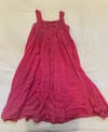 early 70s indian gauze and crochet tent dress 