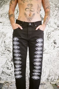 Image 2 of Biblically Accurate Pants Black