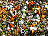 Image 9 of Spooky Scrub Hats