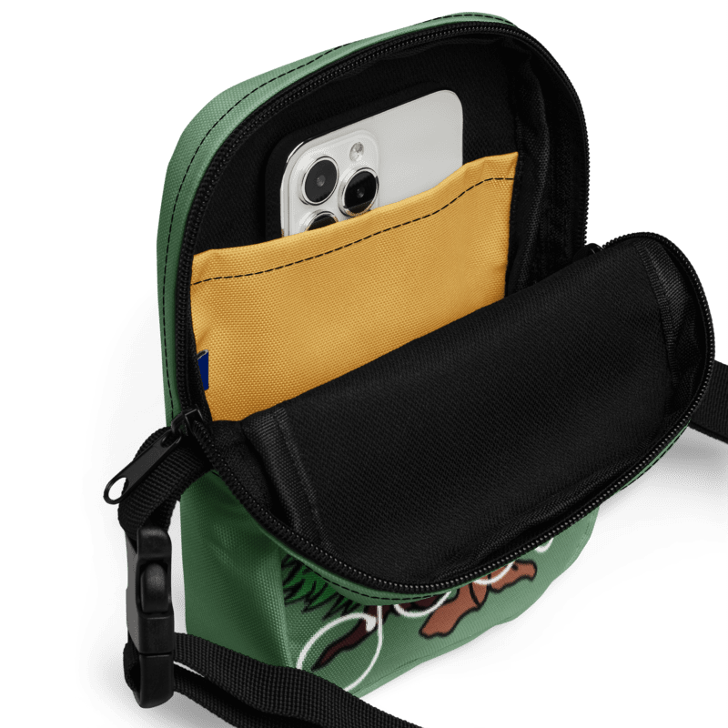 Goose the trees have eyes crossbody bag
