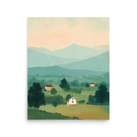 Image 3 of Farm Country Folk Art Landscape