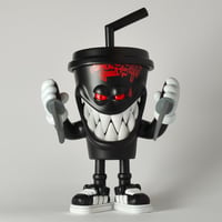 Image 1 of Black + Red Gangster Gulp "8