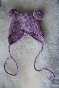 Image 4 of Teddy Bonnet - Hand-knit in Ireland