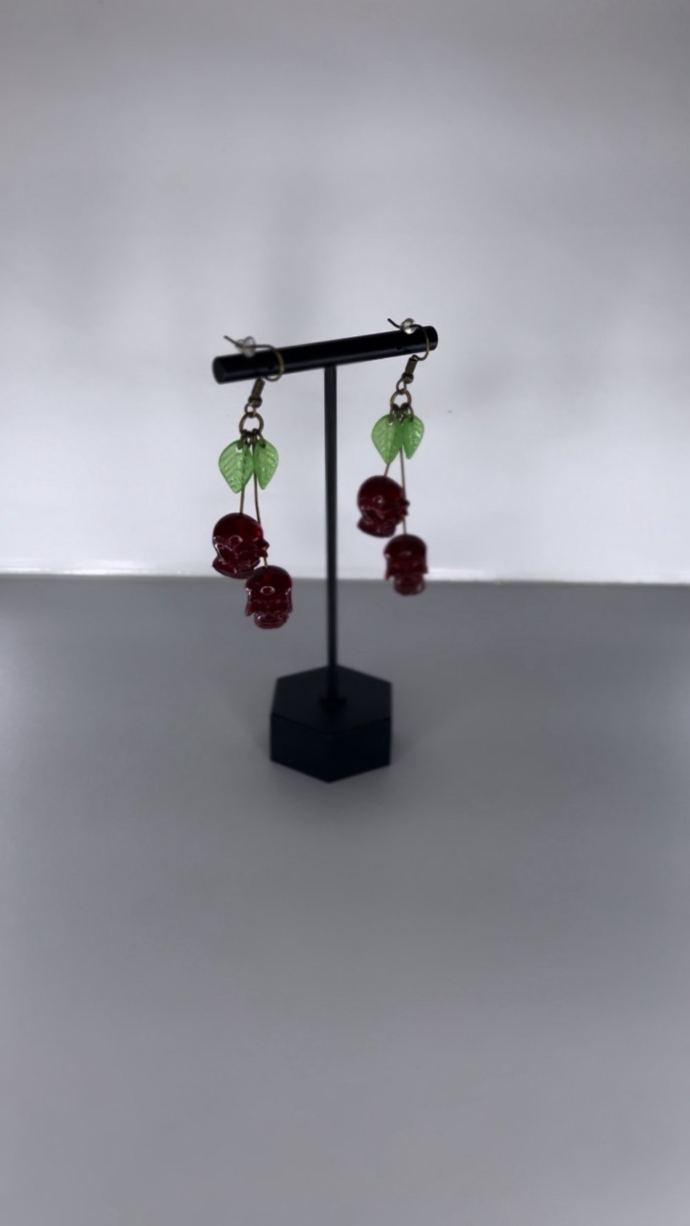 Image of Sugar Skull Earrings - Cherry's 