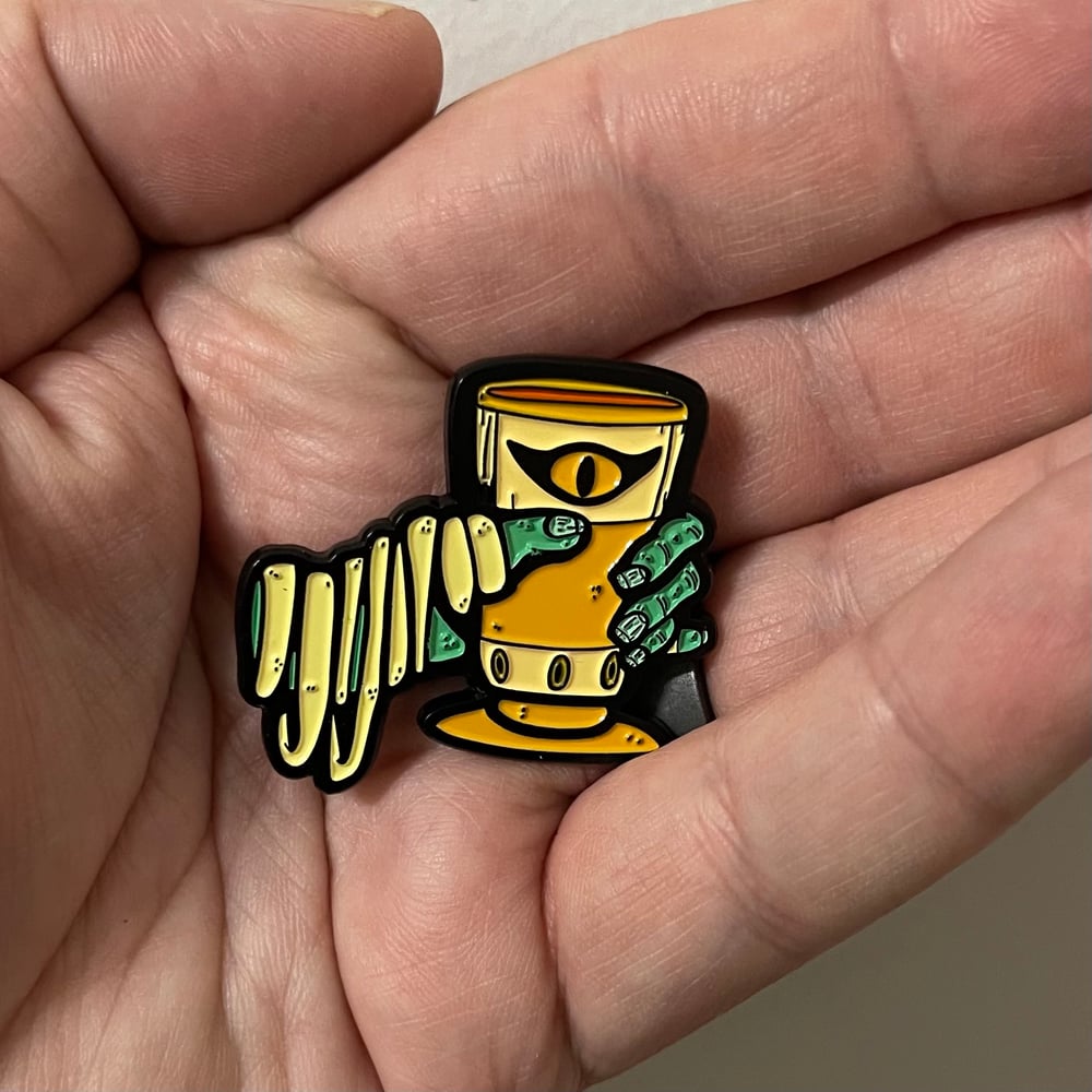 MUMMY'S CHALICE Round 2 Limited Edition 2" Soft Enamel Pin