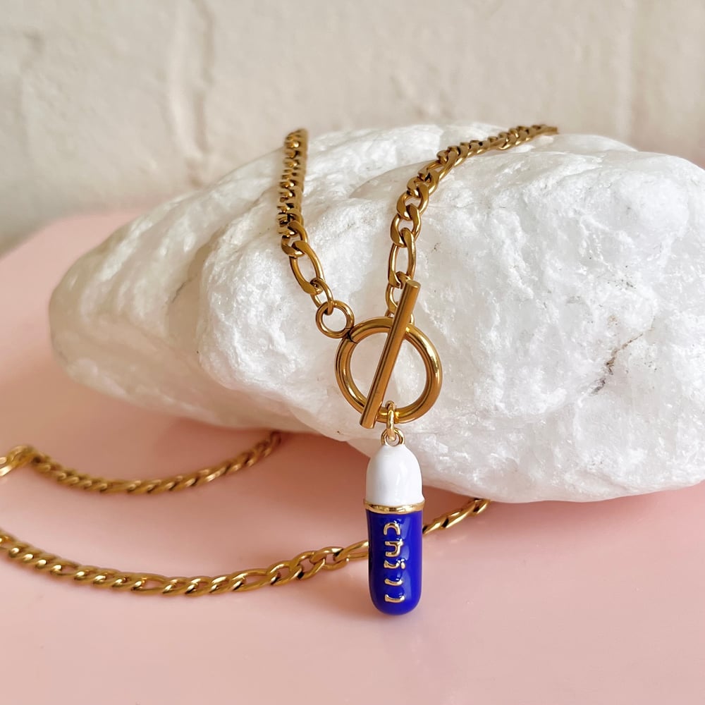 Image of Chill Pill Necklace