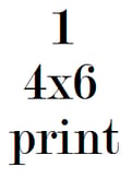 Image of 1 4x6 print