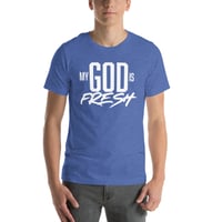 Image 4 of MY GOD IS FRESH LOGO TEE