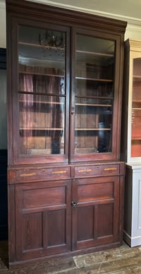 Image 1 of Tall antique dresser