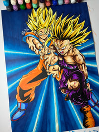 Image 3 of Goku & Gohan KameHameHa