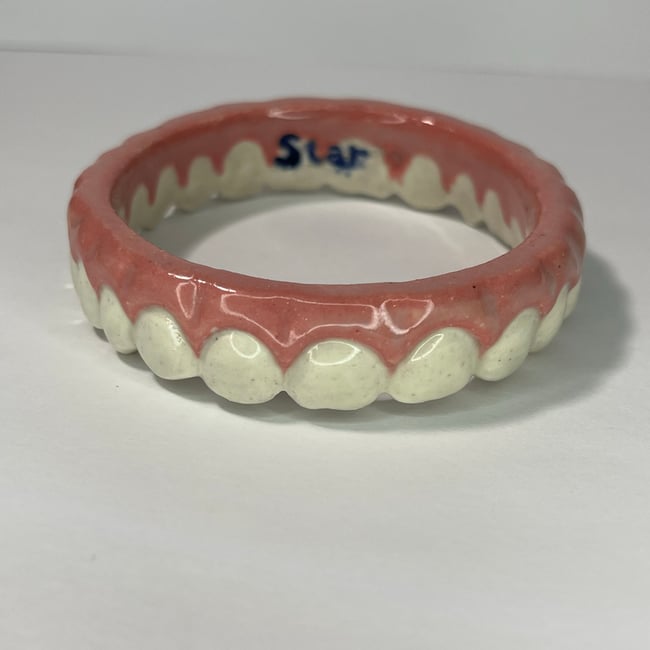 Teeth Bracelet E - 6.85 in Inner Circumference