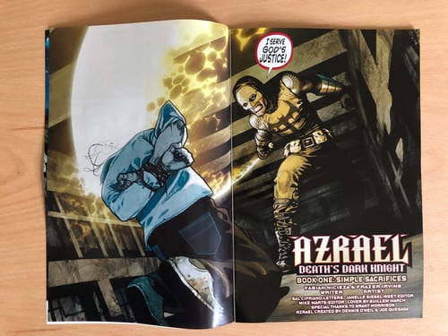 Image of Azrael: Death’s Dark Knight issues 1-3 (interiors only)