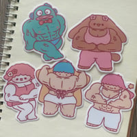 Image 1 of Buff Cute Animals Stickers Pt. 2