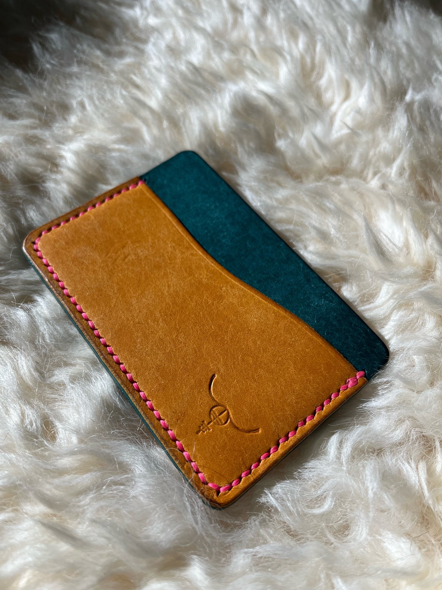 Image of Yellow/OrtensiaPueblo Horizontal Cardholder 