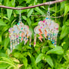 Lightning storm earrings 