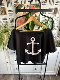 Image 1 of  Anchor crop top