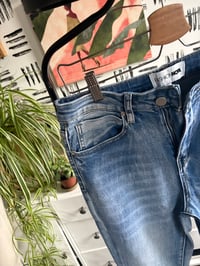 Image 3 of Fashion Nova wide leg bell jeans 