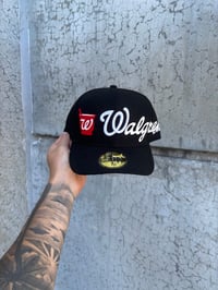 Image 1 of BLACK RX WASHINGTON NATIONALS CUSTOM FITTED CAP
