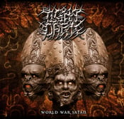 Image of THE LIGHT OF DARK "Satan World War" CD+ DVD