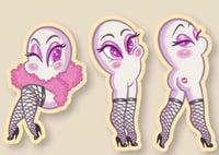 Fresno night walker stickers