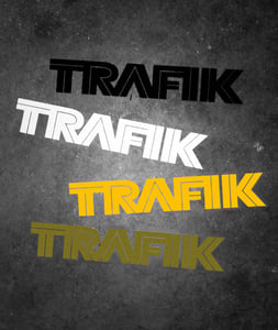 Image of TRAFIK VINYL BIKE DECAL