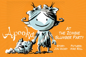 Image of Apooka at the Zombie Slumber Party