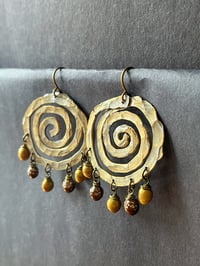 Image 2 of Spiral earrings