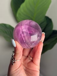 Image 3 of RAINBOW FLUORITE SPHERE -CHINA- J