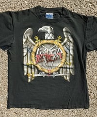 Image 3 of Vtg 1990 Slayer Seasons in the Abyss Your Brockum T-Shirt Size (L)