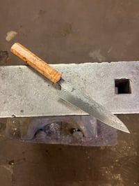 Image 1 of #1 Carbon Damascus Petty