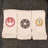 Image 2 of Embroidered Hand Towels