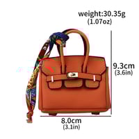 Image 11 of Mini Bag Pendant Small Keychain Case Accessory Family Mini Earphone Bag Accessories Pendant Key Chai