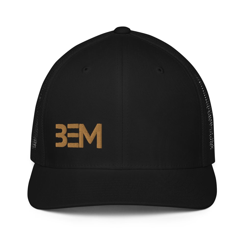 Image of BEM (small logo) Closed-back trucker cap