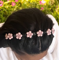 Image 13 of 2 pcs Girl’s Colorful Braided Flower Headband