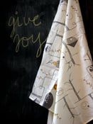 Image of GIVE JOY Fabric Gift Wrap
