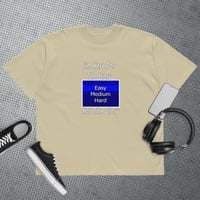 Image 3 of Unisex organic oversized high neck t-shirt