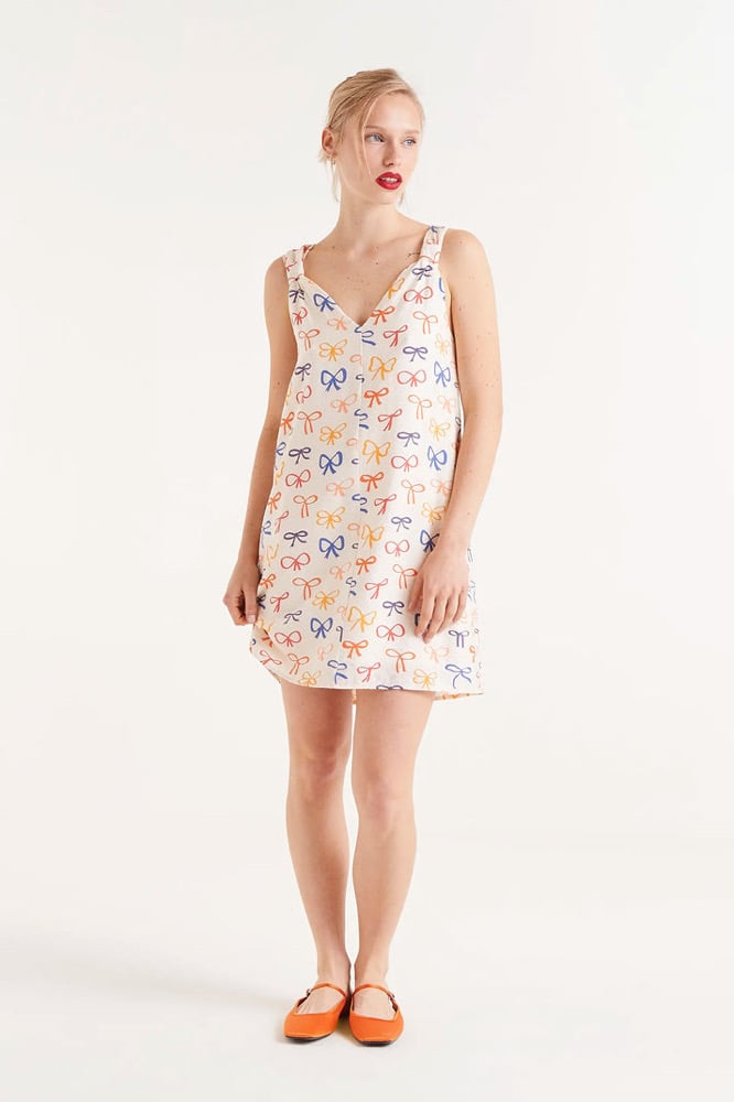Image of VESTIDO CORTO LAZOS 