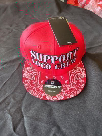Image of Support Loco Crew W/ Bandana Print 