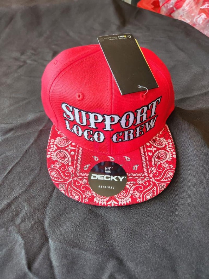 Image of Support Loco Crew W/ Bandana Print 