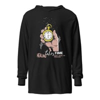 Image 3 of Women HEALING PROCESS Hooded long-sleeve tee