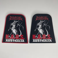 Sadistik Exekution - K.A.O.S. Carved Faux Leather Patch