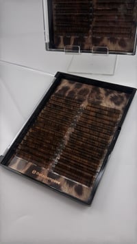 Image 3 of Cheetah two tone brown/blk mixed tray .03